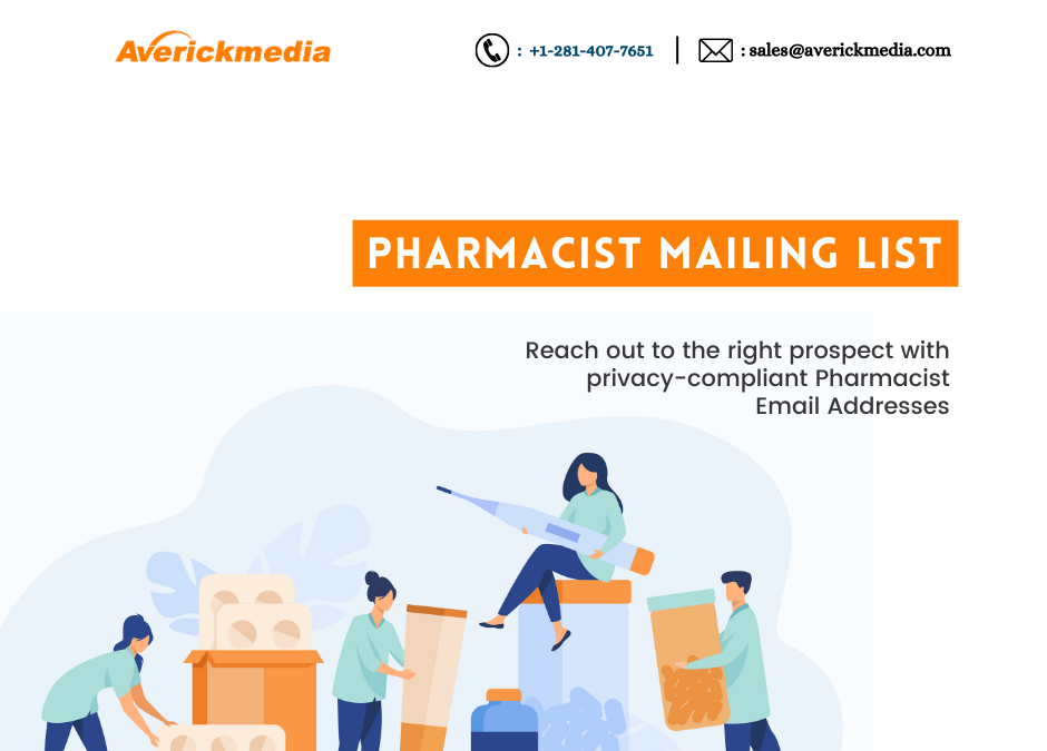 Get Verified USA Pharmacists Email List From AverickMedia