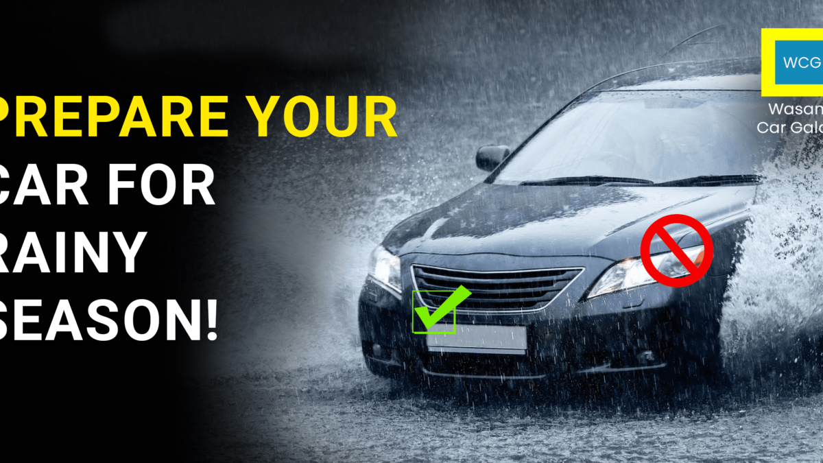 Prepare Your Car for the Rainy Season