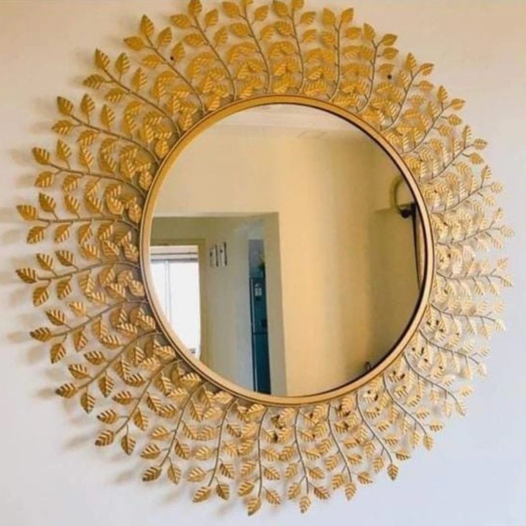 round mirror wall decor