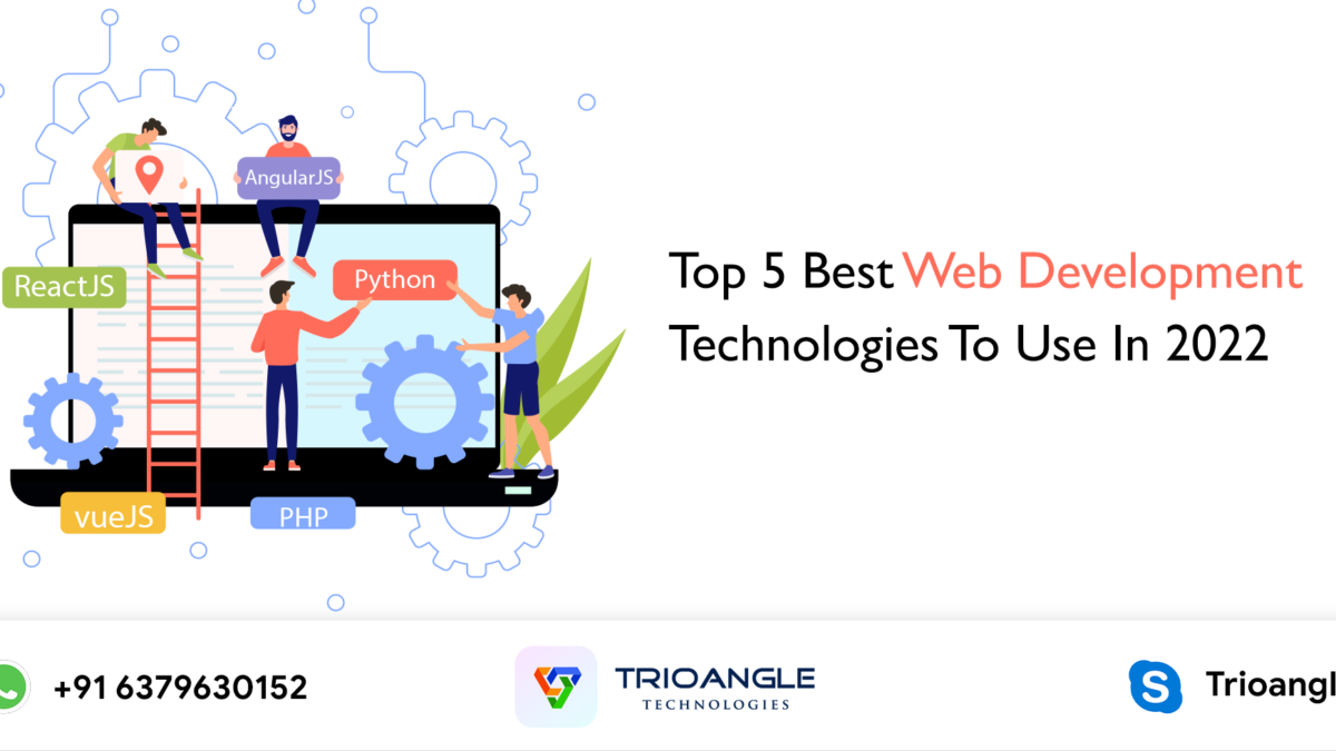 Top 5 Best Web Development Technologies To Use In 2022