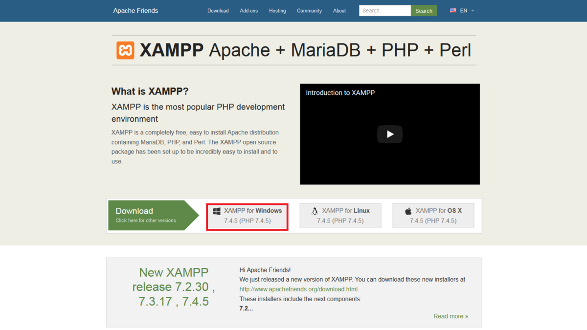 Hosting a Website Using XAMPP