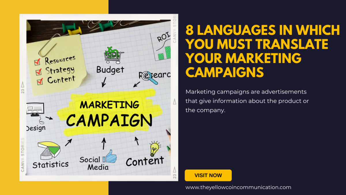8 Languages in Which You Must Translate Your Marketing Campaigns