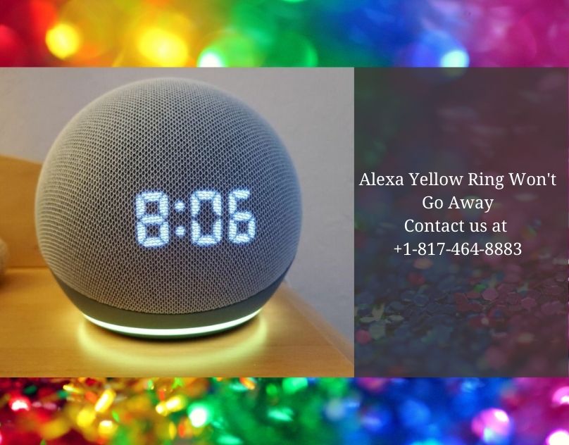 Alexa Yellow Ring Won’t Go Away: Solution Here