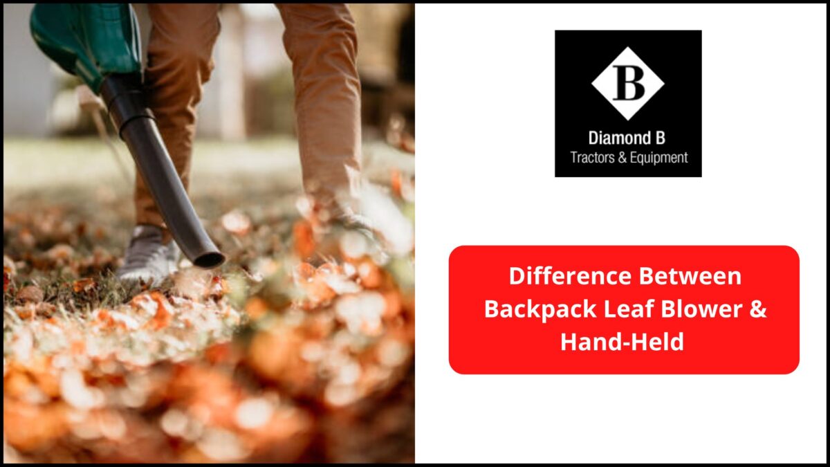 Difference Between Backpack Leaf Blower & Hand-Held