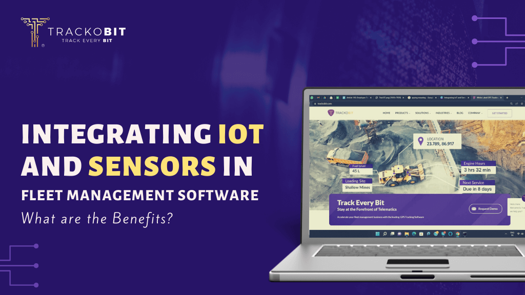 Integrating IoT and Sensors in Fleet Management Software: What’s the Benefit?