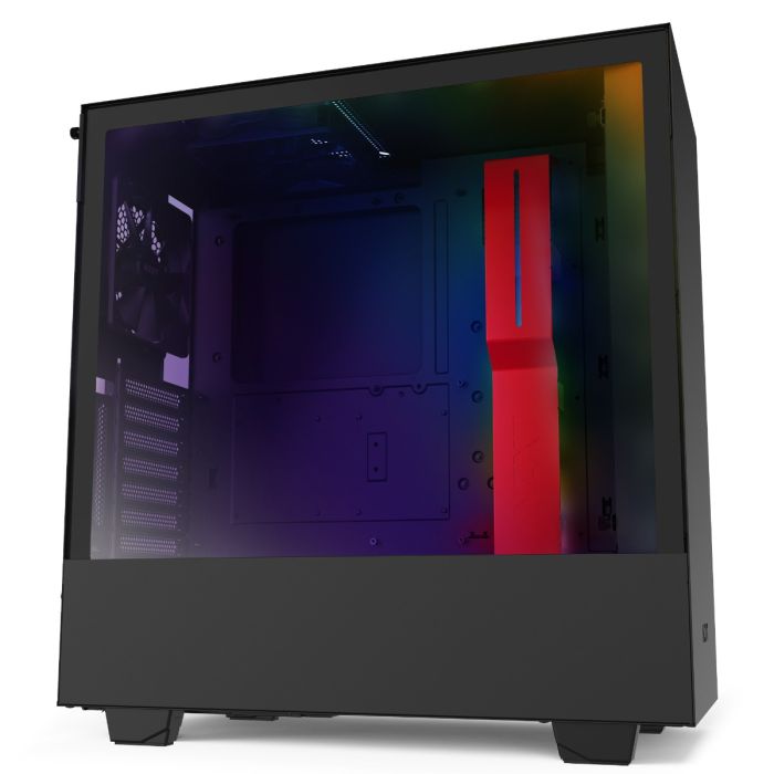 NZXT H510I COMPACT MID-TOWER WITH LIGHTING AND FAN CONTROL