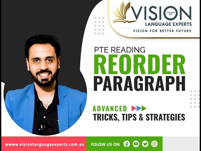 PTE Reorder Paragraph SECRET Tips and Tricks | PRACTICE Exam Questions