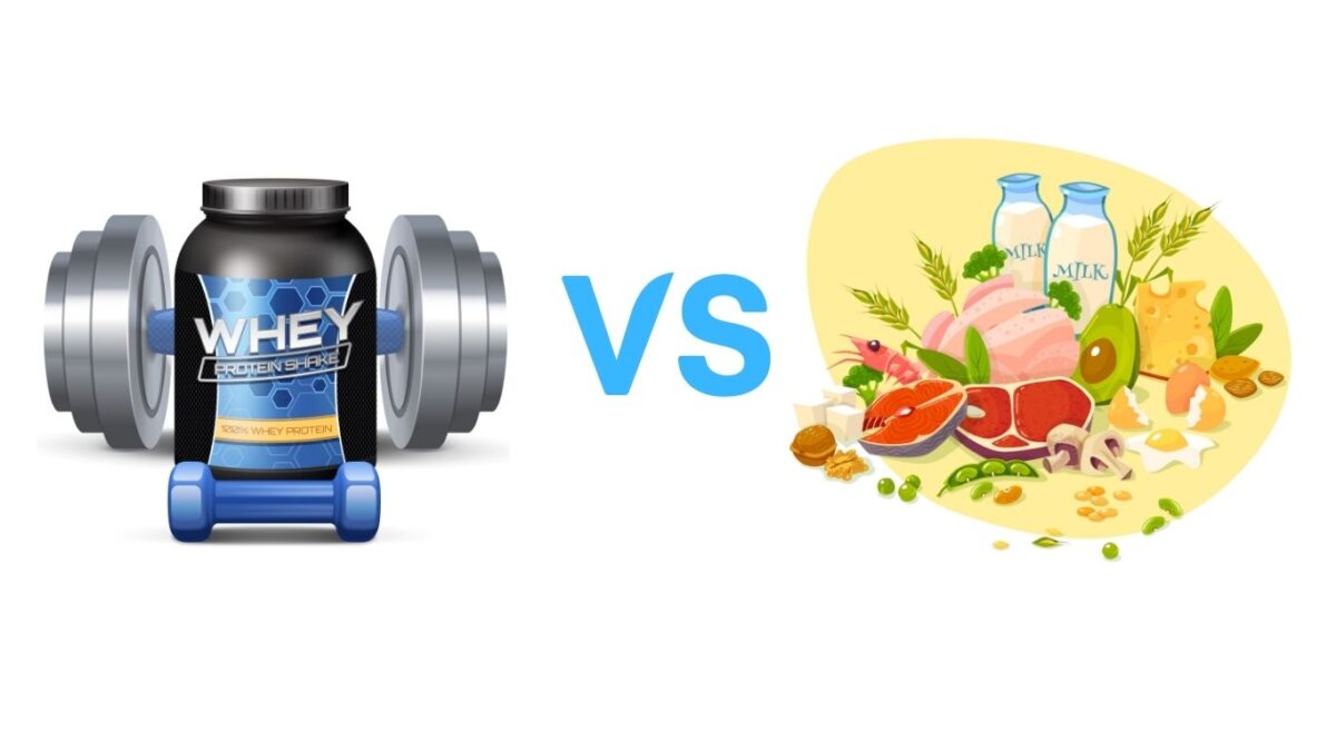 Is Whey protein better than food protein ?