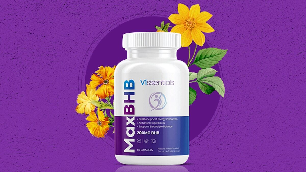Vissentials Max Bhb the Natural Weight Loss Vitamins Promote Healthy Liver