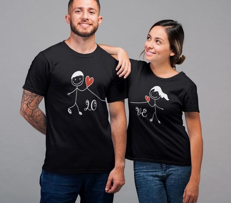 How to Purchase Black Couple T-Shirts Online?