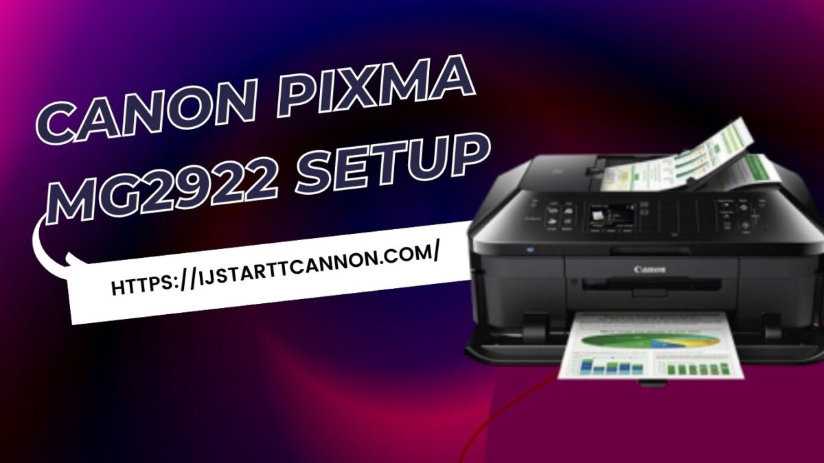 How to wirelessly setup a Canon Pixma Mg2922