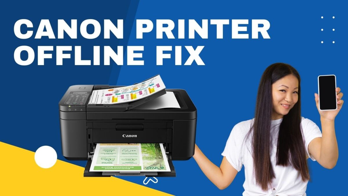 Easy Method to fix canon printer offline