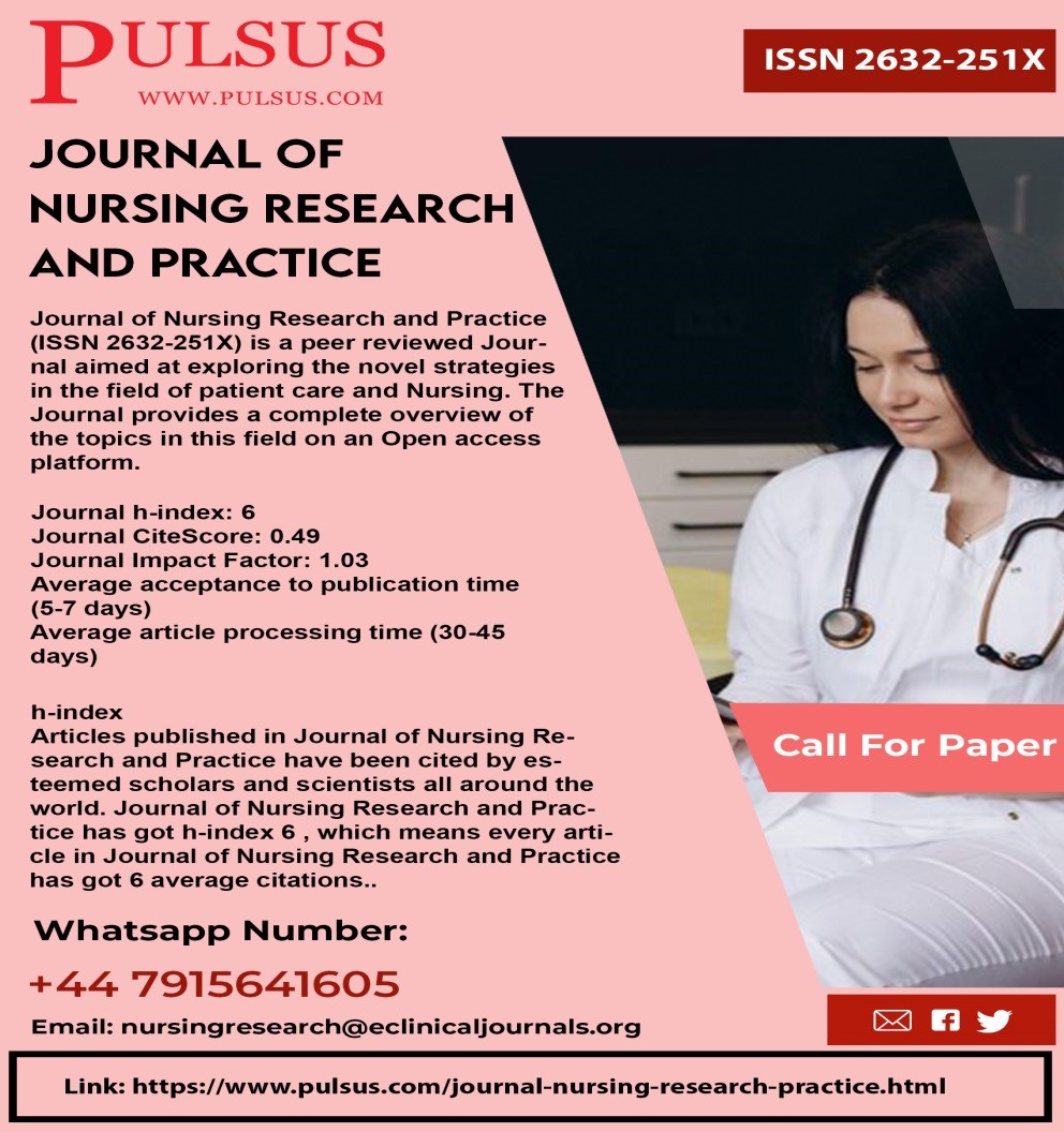 Journal of Nursing and Research Submission