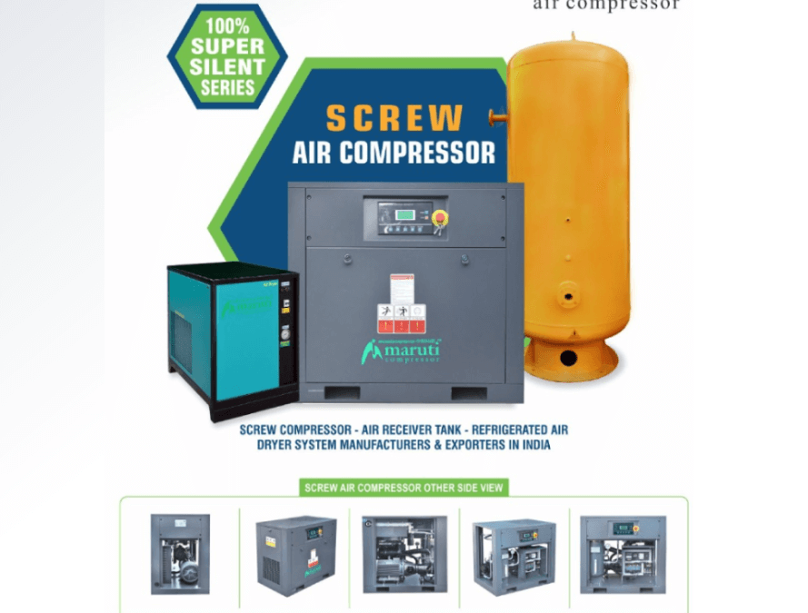 How Screw Compressors are quite useful in Industrial Plants