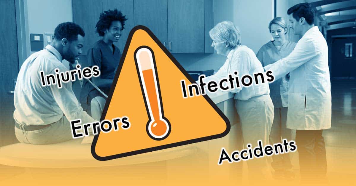 Errors, Injuries, Accidents & Infections in Healthcare