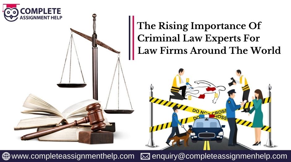 The Rising Importance Of Criminal Law Experts For Law Firms Around The World