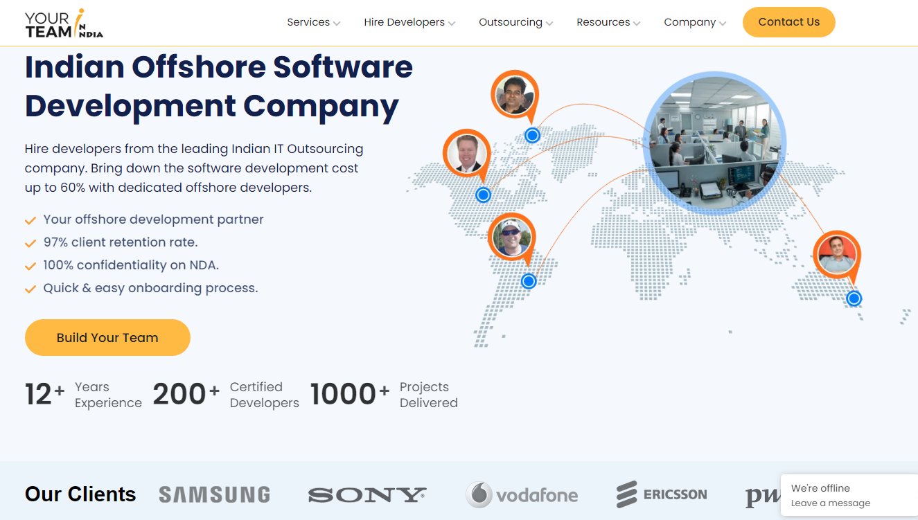 Indian Offshore Software Development Company