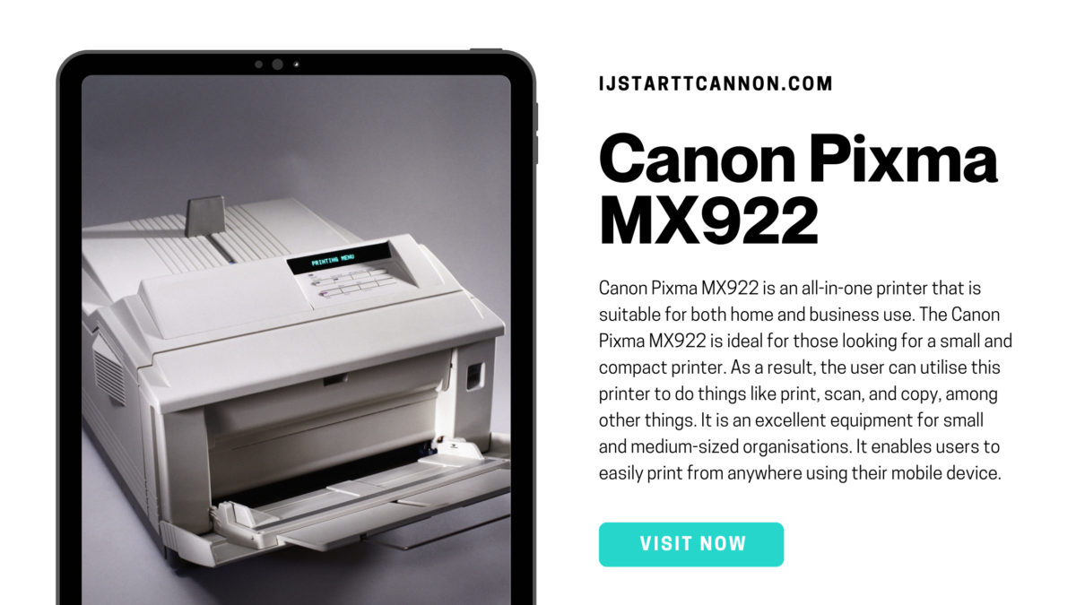 Reinstalling the Canon MX922 printer: what’s the best way to go about it?