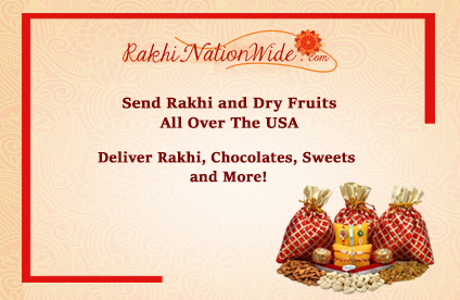 Online Rakhi N Dry Fruits in USA with Easy and Secure Payment Methods