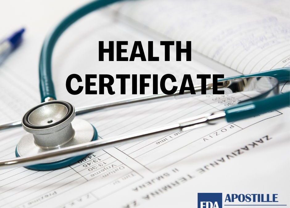 Health Certificate for Dummies