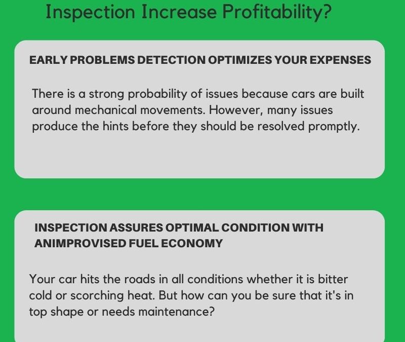 How Does Regular Vehicle Inspection Increase Profitability?