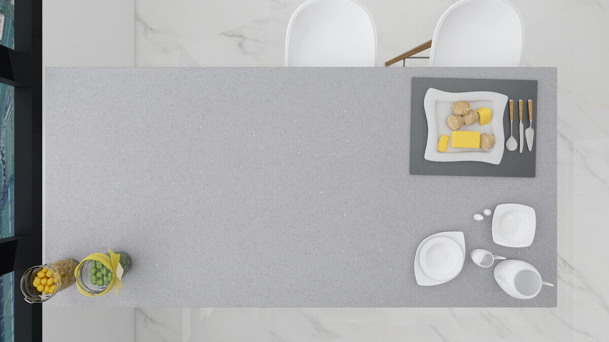 Grey Kitchen Worktops UK | On Trend Kitchen Surfaces- Fugen Stone