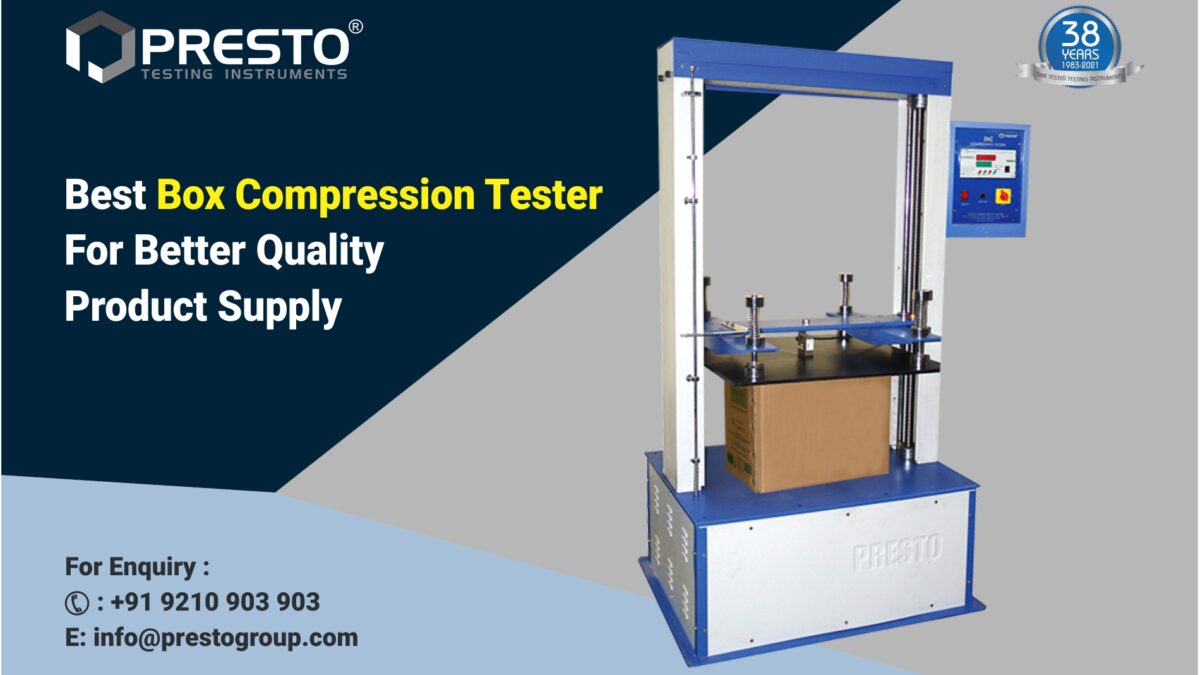 Best Box Compression Tester for Better Quality Product Supply