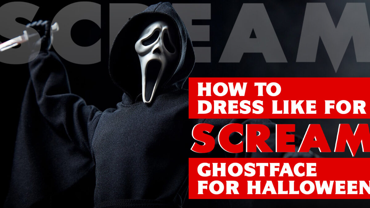 How to Dress Like Scream Ghostface For Halloween