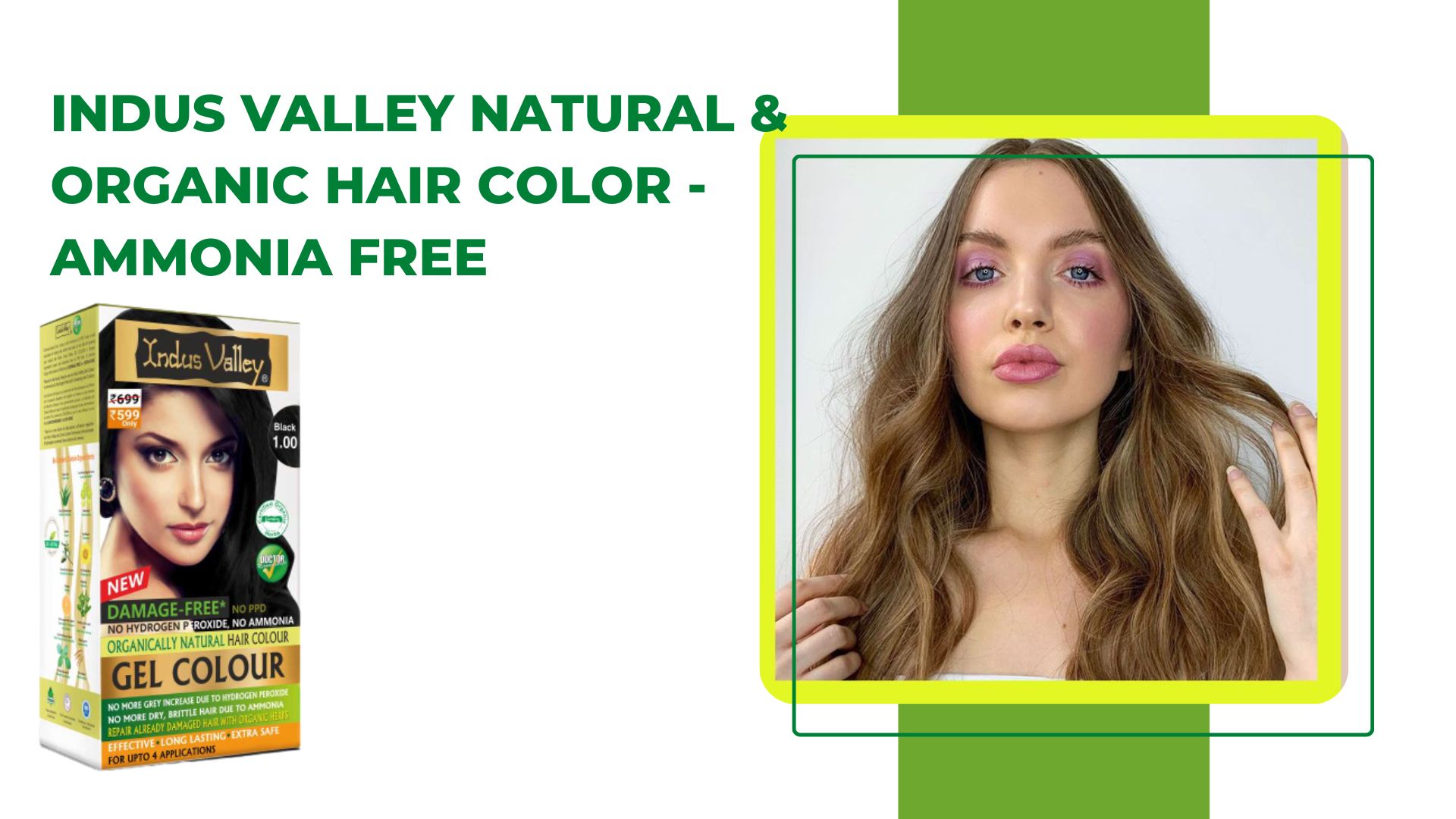 Indus Valley Natural & Organic Hair Color - Ammonia Free - AtoAllinks