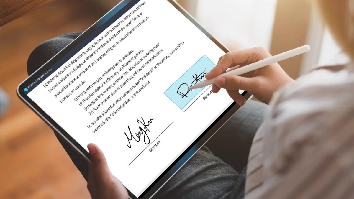 Go Pen And Paperless With An Electronic Signature