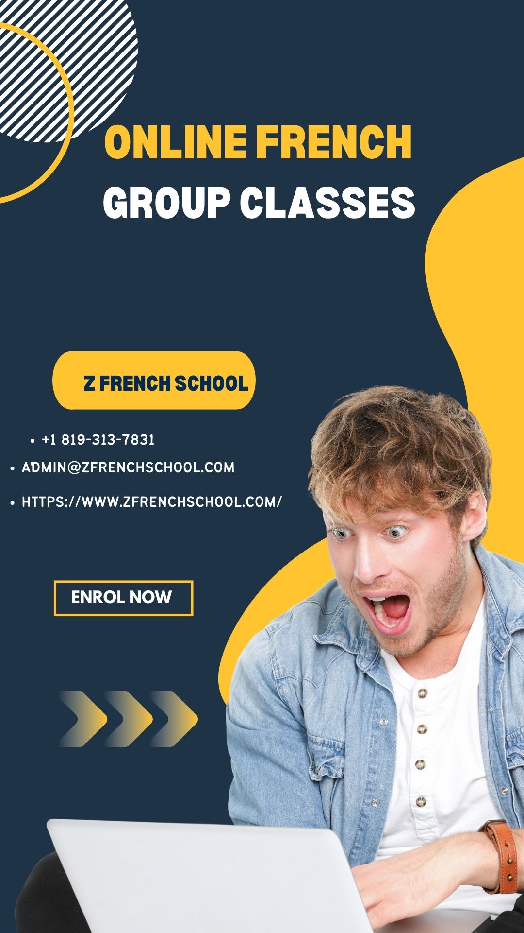 earn French classes online