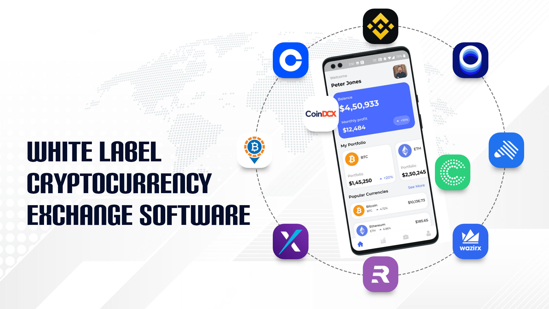  White Label Cryptocurrency Exchange  software