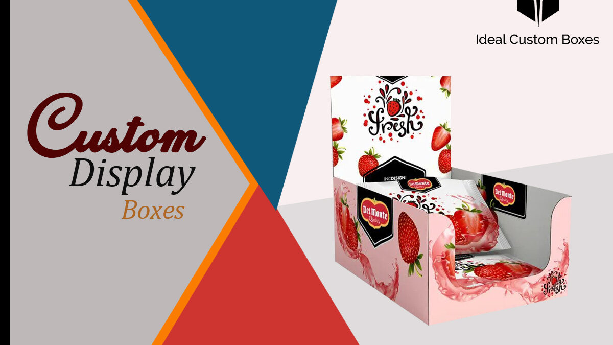 Why do wholesale marketing companies frequently use custom display boxes?