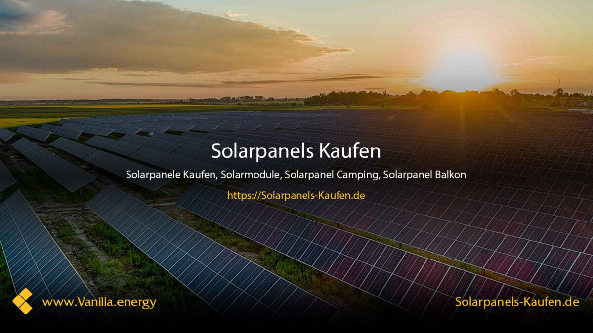 Solarpanels kaufen