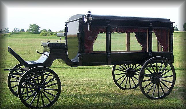 horse drawn funeral carriage services