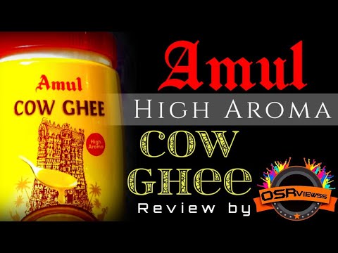 Amul High Aroma Cow Ghee! The Best ghee to be preferred!