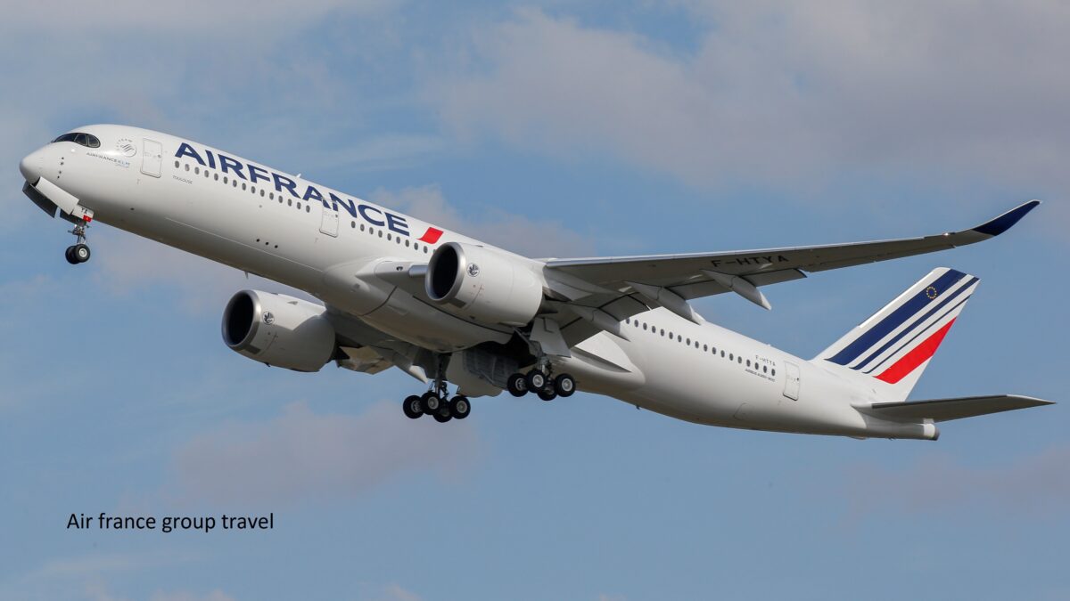 What are the benefits of travelling with Air France Group booking ?