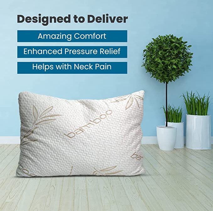 Bamboo Pillow: Keep Your Head and Neck Straight