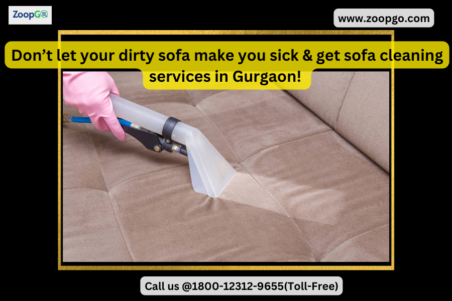 sofa cleaning services - ZoopGo