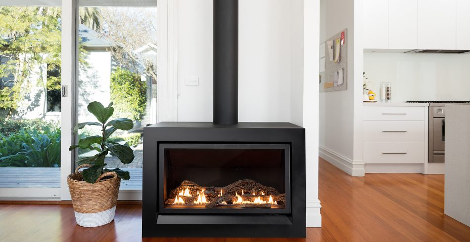 Warm Up in Style With a Gas Log Fireplace