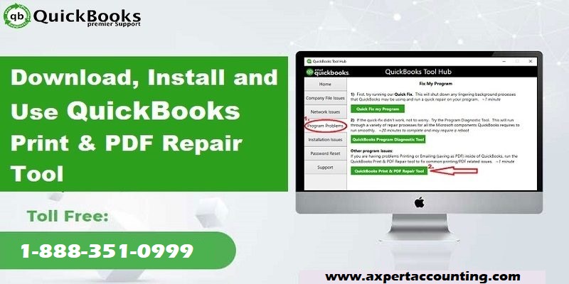 QuickBooks Print and PDF Repair Tool – Download, Install Use