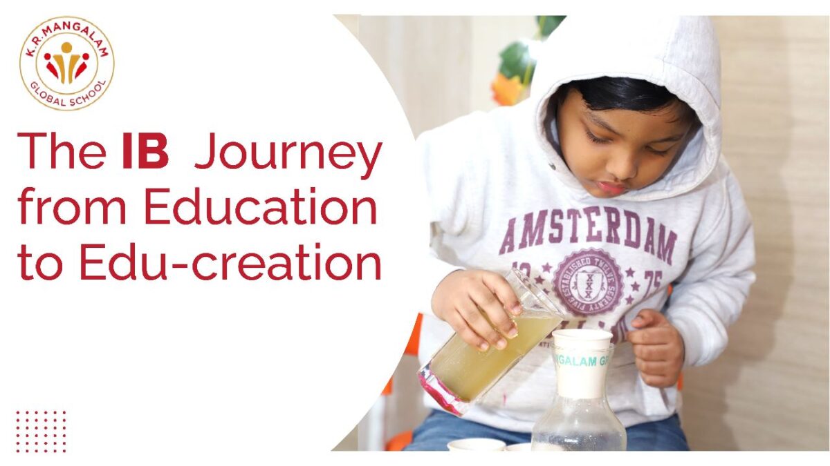 The IB Journey from Education to Edu-creation
