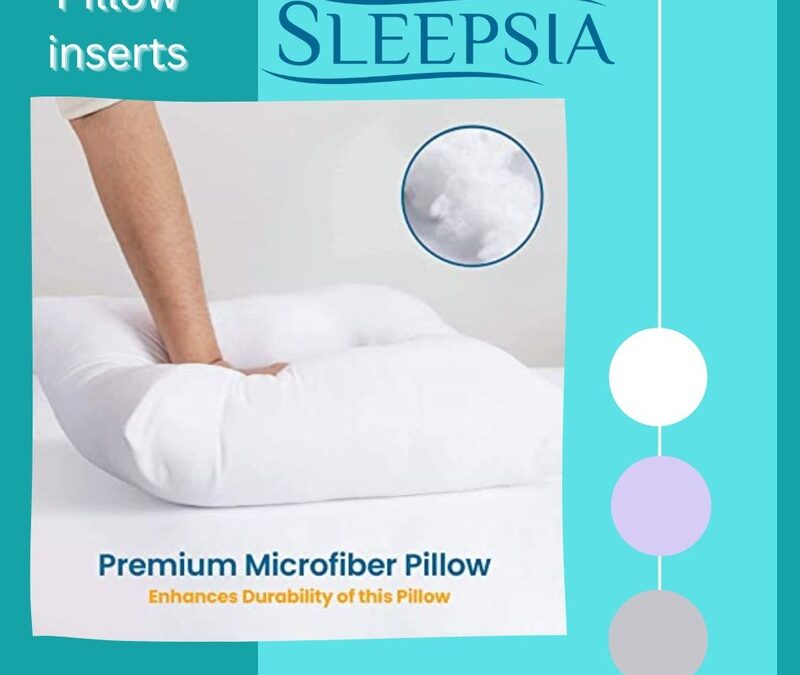 Guide To Choosing The Right Pillow Inserts For Any Kind Of Sleep