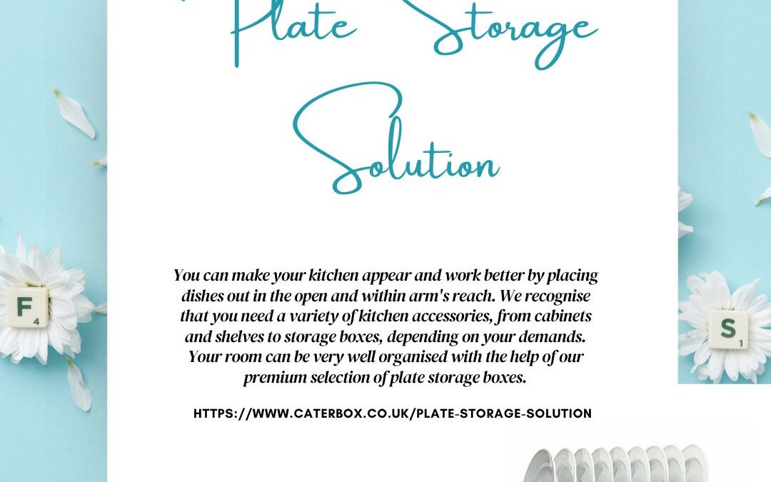 Buy Storage Boxes for plates online from Caterbox in the UK