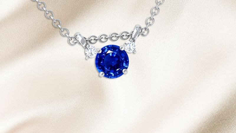Achieve The Stylish Look You Desire with blue sapphire gemstone pendants