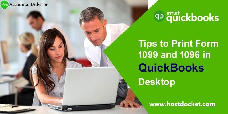 How to Print Form 1099 and 1096 in QuickBooks Desktop