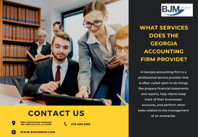 What services does the Georgia accounting firm provide?