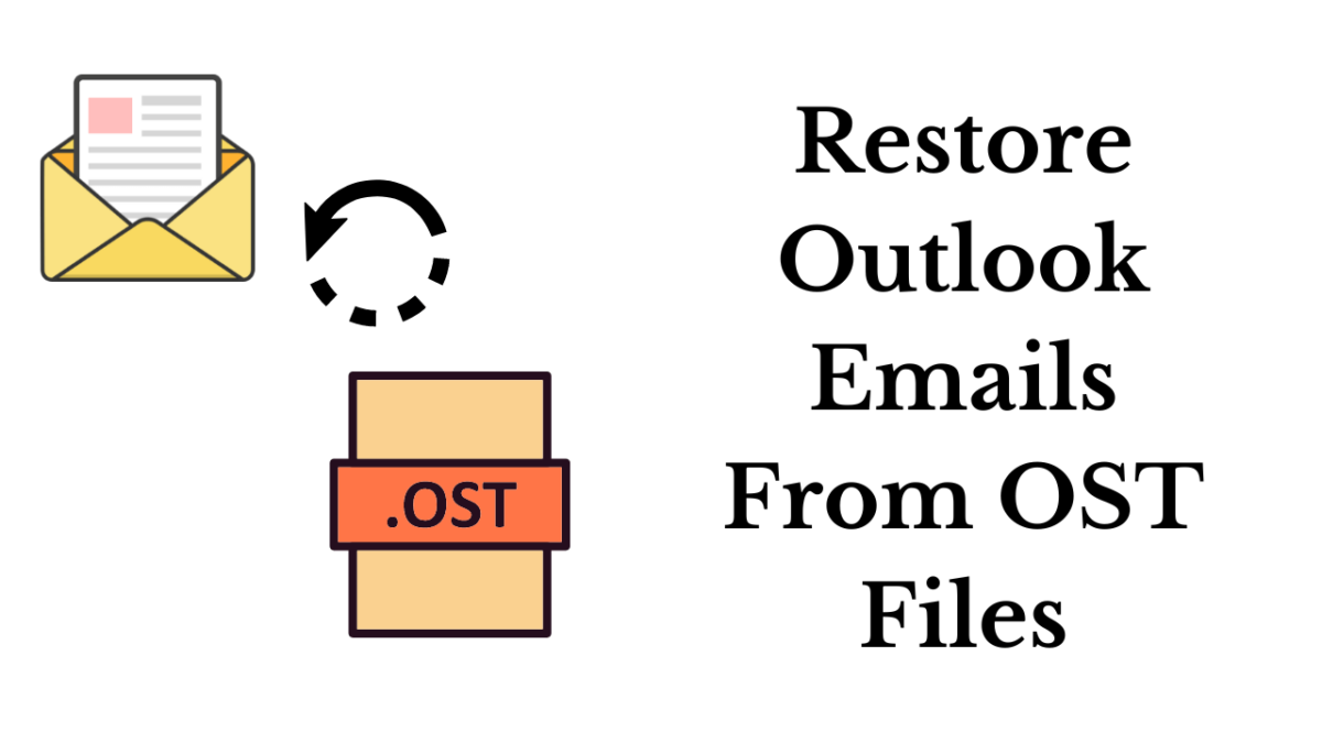 Restore Outlook Emails From OST Files–Full Guidance
