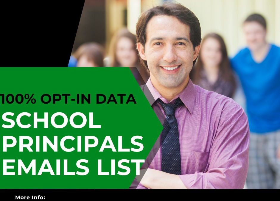 Can the School Principal Email List integrate with the CRM smoothly?