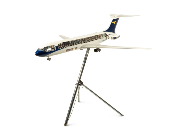 Cutaway Model of A 1962 Vickers VC-10 BOAC Jet Plane in auction